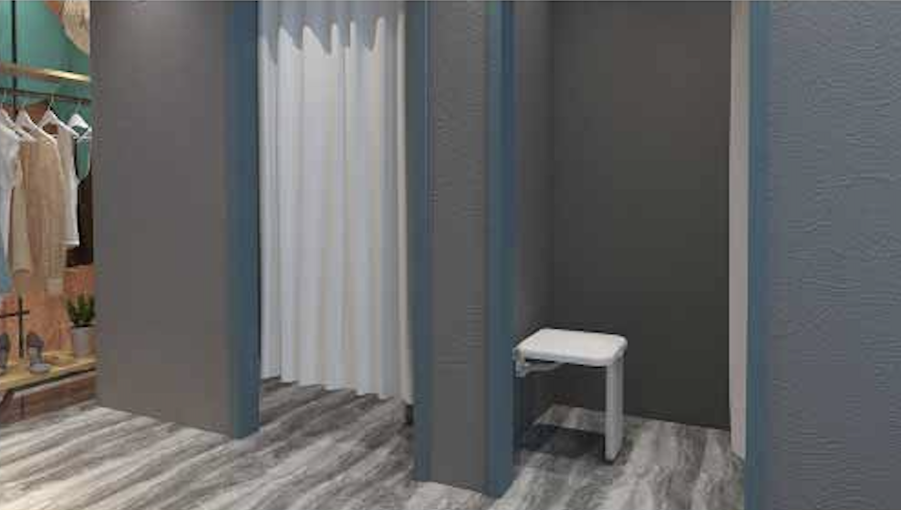 Locker room